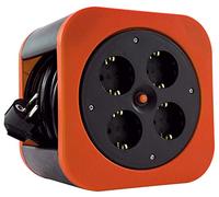 REV 0010012600 multiprise 10 m 4 Sortie(s) CA Intérieur Noir, Rouge - Multiprises (10 m, 4 Sortie(s) CA, Intérieur, 1,5 mm², Noir, Rouge, Plastique)