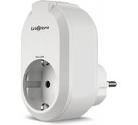 REV 0088707012 Ritter Link2Home Smart Plug avec WiFi, Alexa et Google Home, avec application gratuite, contrôle vocal et minuterie, Blanco
