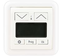REV 0216530106 Vario Cover Timer, Panneau de Commande pour Stores et Volets, Blanc, Zeitschaltuhr