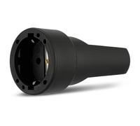 REV 0512150555 Fiche électrique femelle avec terre caoutchouc 250 V noir IP20