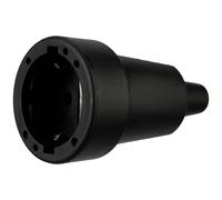 REV 0512151777 Fiche électrique femelle avec terre caoutchouc 250 V noir IP20