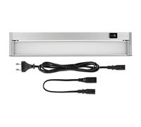 REV 2402501640 Plafonnier LED Extensible 35 cm, 25 000 h, 8 W, 600 lu, Plastique, argenté, 35cm-8W