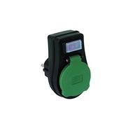 Rev adaptateur avec schalter ip44 noir-grün