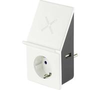 REV Adaptateur de charge USB avec chargement sans fil + 1x prise de courant
