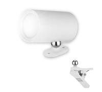 REV Applique murale LED d'intérieur - Lampe murale avec batterie - 120 lm - Intensité variable - Rotation à 360° - Lampe de lecture sans fil - Idéale pour couloir, chambre à coucher et salon - Blanc