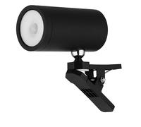 REV Applique murale LED - Lampe murale avec batterie et détecteur de mouvement, 180 lm, sans fil, intensité réglable, pivotante à 360°. Lampe d'appoint - Camping, garage et cave, IP54, noir
