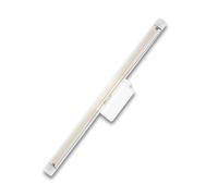 REV Applique murale LED pour intérieur Filament - 50 cm, 4 W, 350 lm, 3000 K, intensité variable - Applique murale avec interrupteur - Éclairage pour tableaux, lampe de chevet murale, IP20, blanc