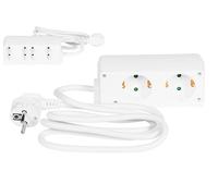 REV Bâti de prises BiniPlus 6x blanc