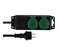 REV Steckdosenleiste IP44 2-fach 1,4m