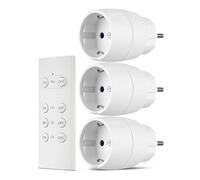 REV Bloc multiprises télécomm. 3+1, Blanc