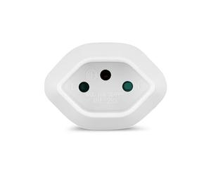 REV Connecteur de Transition D-CH, Adaptateur de Prises Suisse à Allemand, Blanc, Schuko to Swiss, Type I