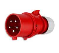 REV Convertisseur de Phase CEE 400 V 32 A 5 Broches 3Ph+N+PE étanche IP44 Rouge