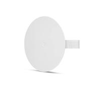 REV Couvercles ISO pour boîtes d'encastrement Ø 80 mm - Lot de 25 Cache-Prises et couvercles à Ressort pour boîtes de dérivation - Blanc