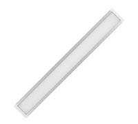 REV FLAXX plafonnier LED, lampe de bureau, plafonnier LED, 114 x 14,5 x 2,4 cm - 48 W, 4000 lm, 6500 k, blanc
