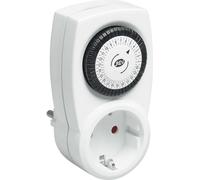 REV Horloge programmable mécanique blanc