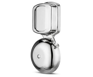 REV Läutewerk Sonnette de porte classique 2 bobines 8-12 V CA 1 A 89 dB Chromé