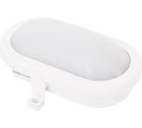 REV Lampe LED pour pièce humide avec détecteur de mouvements LED LED intégrée 10 W blanc lumière du jour blanc