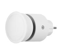 REV Lampe multiprise - 4 niveaux d'intensité variable, 10 W, 850 lm, 3000 K, lampe à brancher dans les prises, rallonges et multiprises, blanc
