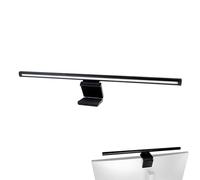 REV Lampe USB pour moniteur avec batterie de secours d'environ 60 min, 49 cm, à clipser, 130 lm, 3 couleurs, noir