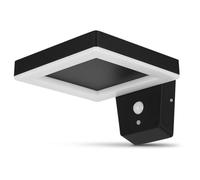 REV LED Solar Wandleuchte Square schwarz