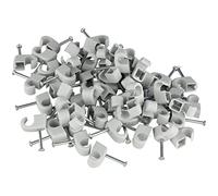 REV Lot de 200 colliers de serrage pour câbles Gris 7-11 mm