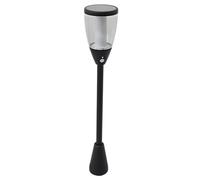 REV LUMUS 170 Lampe solaire de jardin, lampadaire avec détecteur de mouvement, éclairage de jardin, 200 lm, 3000 K, 2 W, IP65, noir