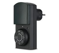 REV Minuterie mécanique IP44 Noir/Vert