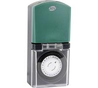 Minuterie mécanique - REV RITTER - 0025710603 - 48 modes de commutation/jour - Noir/Vert