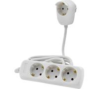 REV Multiprise 3+1x 2m blanc Powersplit