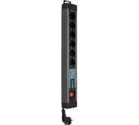 REV Multiprise 6x 3m Supraguard avec alimentation anthracite