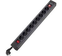 REV Multiprise 9x avec protection de tension 3.7m anthracite (00149271)