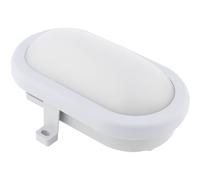 REV Ovalarmatur LED 5,5W grau Luminaire pour pièces humides LED 5.5 W blanc