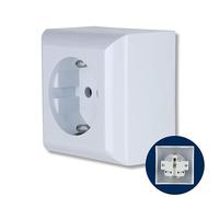 REV RITTER PlanoLuxe Prise AP blanc