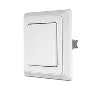REV PrimaLuxe Interrupteur lumineux encastré A/W + cadre blanc 1 pièce