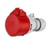 REV Connecteur CEE, 5 pôles (3Ph+N+PE) IP44, 400 V 16 A, Rouge