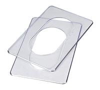 REV Protection pour interrupteurs - Protection murale/pour papier peint transparente pour prises doubles et interrupteurs, protection pour papier peint adaptée à toutes les gammes d'interrupteurs