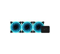 Lot de 3 Ventilateurs de boitier AeroCool Rev RGB Pro 12cm (Noir)