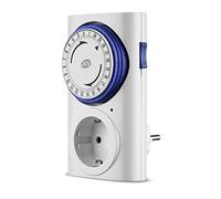 Rev Ritter 0025400103 Prise-minuteur mécanique professionnelle Blanc