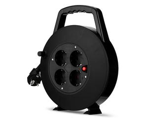 Rev Ritter 008818114 Dévidoir de Câble, Noir