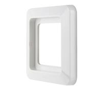 REV Ritter 0501620551 AquaKombi Cadre 1 trou Blanc