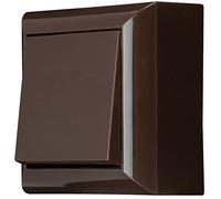 REV Ritter 0511476777 PlanoLuxe Interrupteur va et Vient en saillie Marron