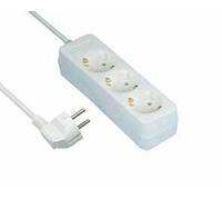 Rev Ritter 0512248555 Barre multiprise triple avec protection enfant Blanc 5 m