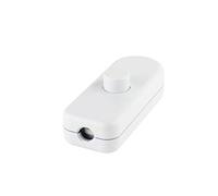 REV Ritter Interrupteur intermédiaire avec connexion de terre Blanc