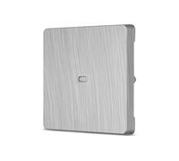 REV Série d'interrupteurs Nova - Cache pour interrupteur de contrôle, bouton poussoir ou interrupteur A/W - Couleur aluminium