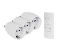 REV Set de commutation radio 3 + 1 compact blanc