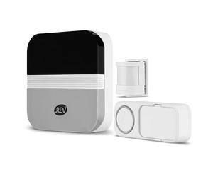 REV Set de sonnettes funk orch. blanc avec touche, Link2Home