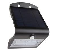 REV Solaire LED Lampe Applique Murale Papillon Noir 3,2W 400lm 4000K Capteur