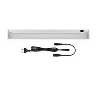 REV TERRA Luminaire sous plan de travail cuisine LED, luminaire sous plan de travail cuisine LED extensible, 58 cm, 25 000 h, 12 W, 900 lu, argent [classe énergétique E]