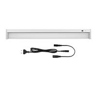 REV TERRA Luminaire sous plan de travail cuisine, luminaire sous plan de travail LED extensible, 58 cm, 12 W, 900 lm, capteur IR, argent