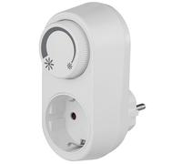 REV Variateur, adaptateur de gradateur LED avec prise unidirectionnelle, contrôle de la luminosité, blanc